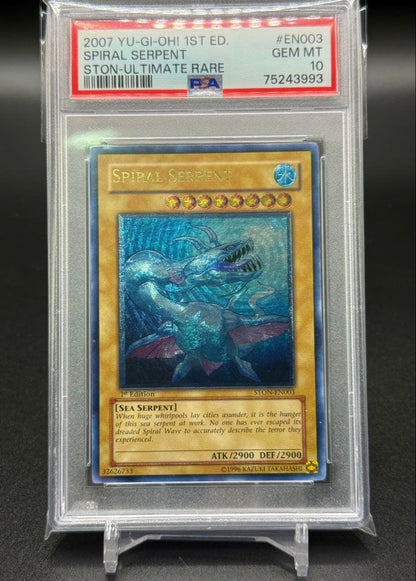 PSA 10 Yu-Gi-Oh Spiral Dragon Pack — Japanese