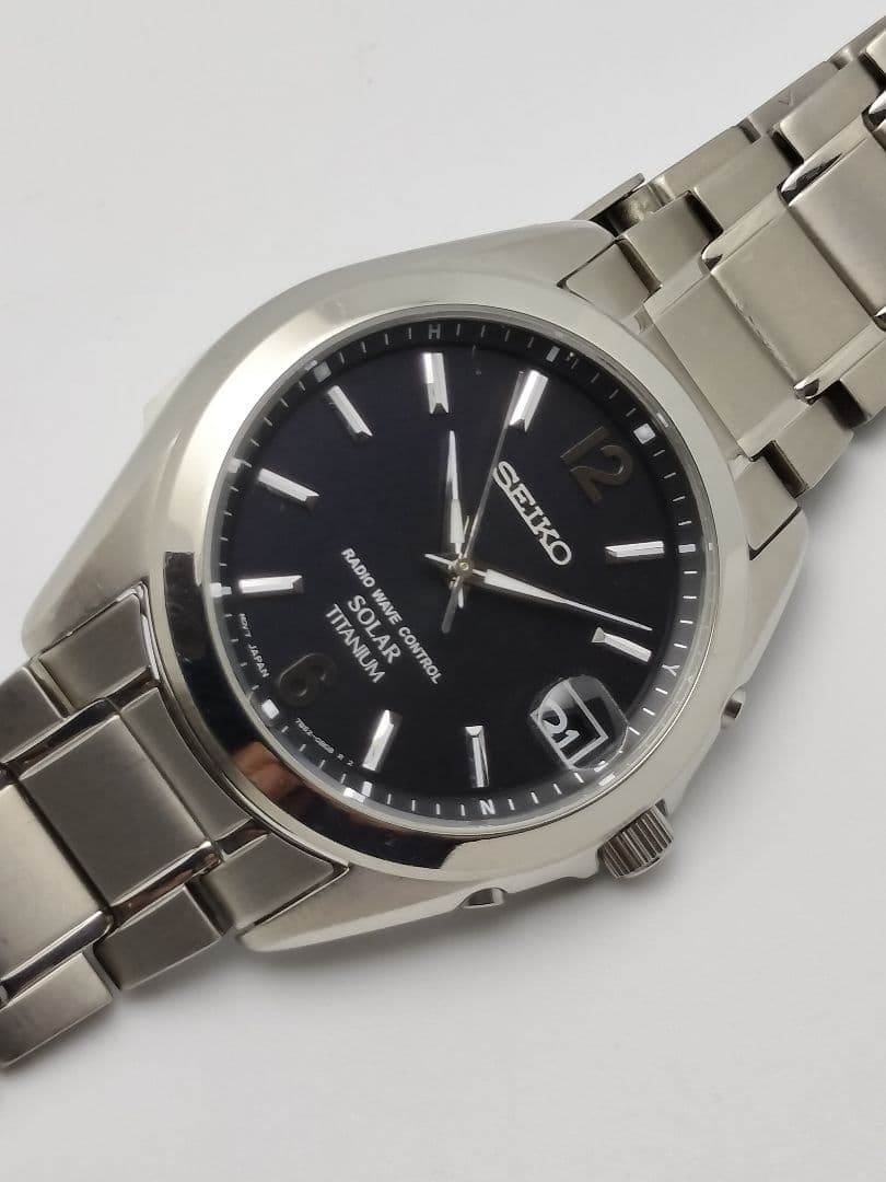 SEIKO SBTM229 Solar Men's Watch — Japanese
