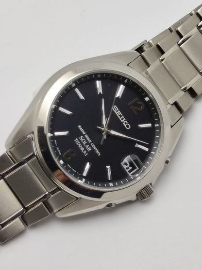 SEIKO SBTM229 Solar Men's Watch — Japanese