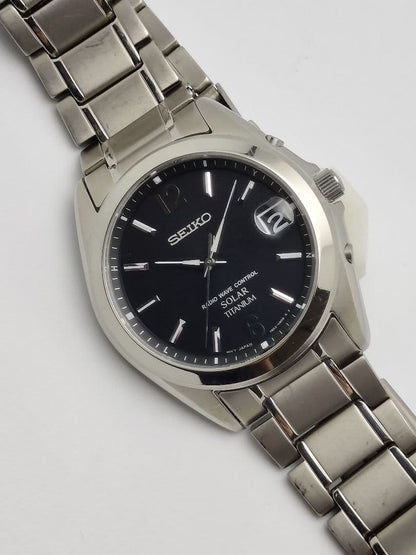 SEIKO SBTM229 Solar Men's Watch — Japanese