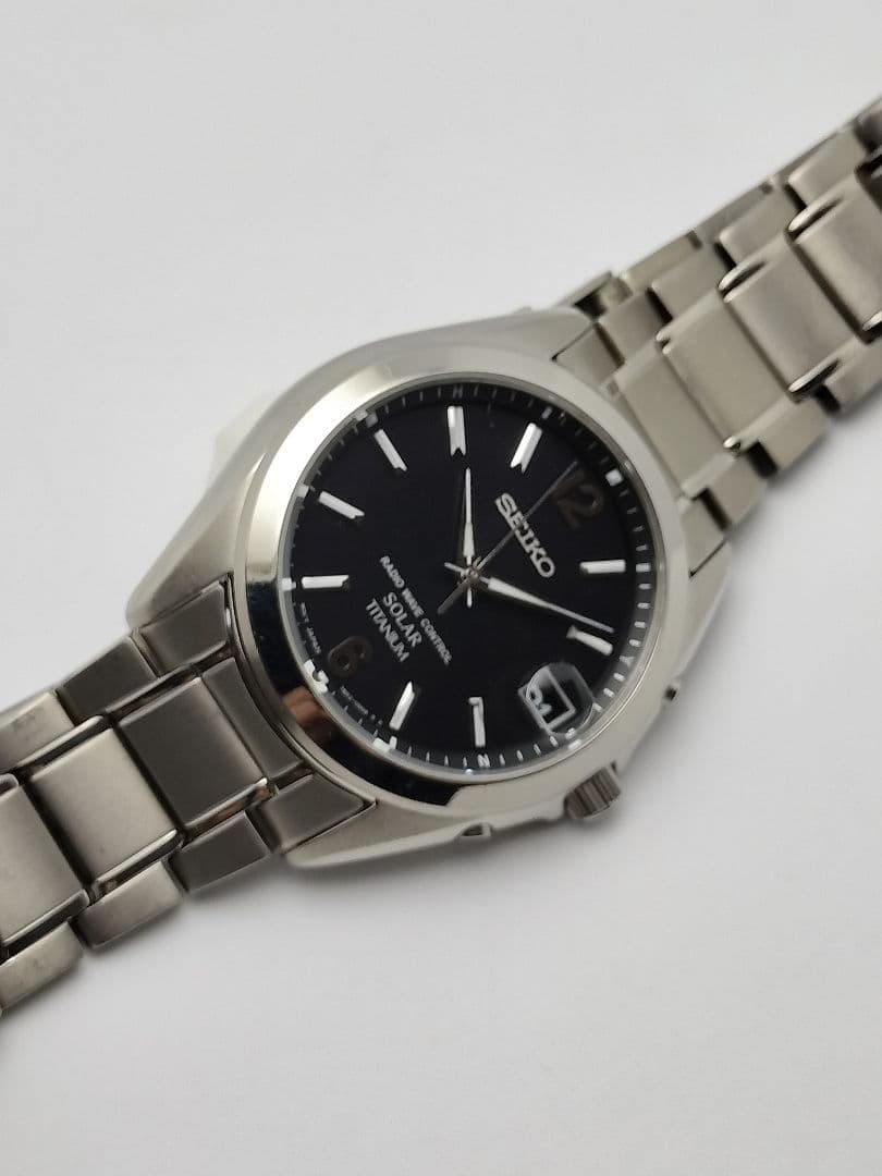 SEIKO SBTM229 Solar Men's Watch — Japanese