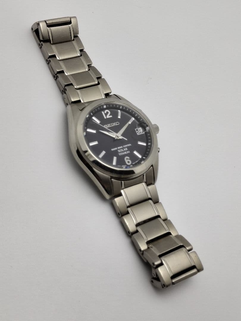 SEIKO SBTM229 Solar Men's Watch — Japanese