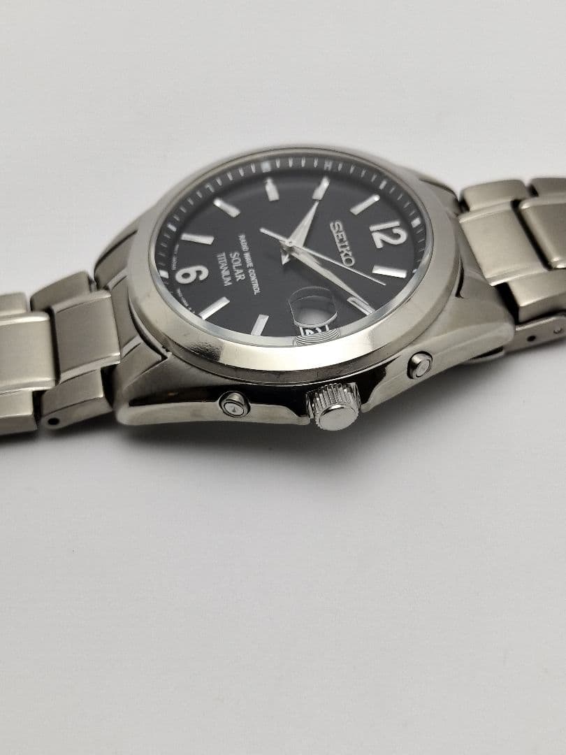 SEIKO SBTM229 Solar Men's Watch — Japanese