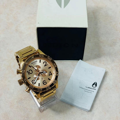 NIXON 51-30 CHRONO Quartz Men's Watch — Japanese