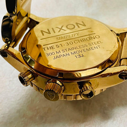 NIXON 51-30 CHRONO Quartz Men's Watch — Japanese