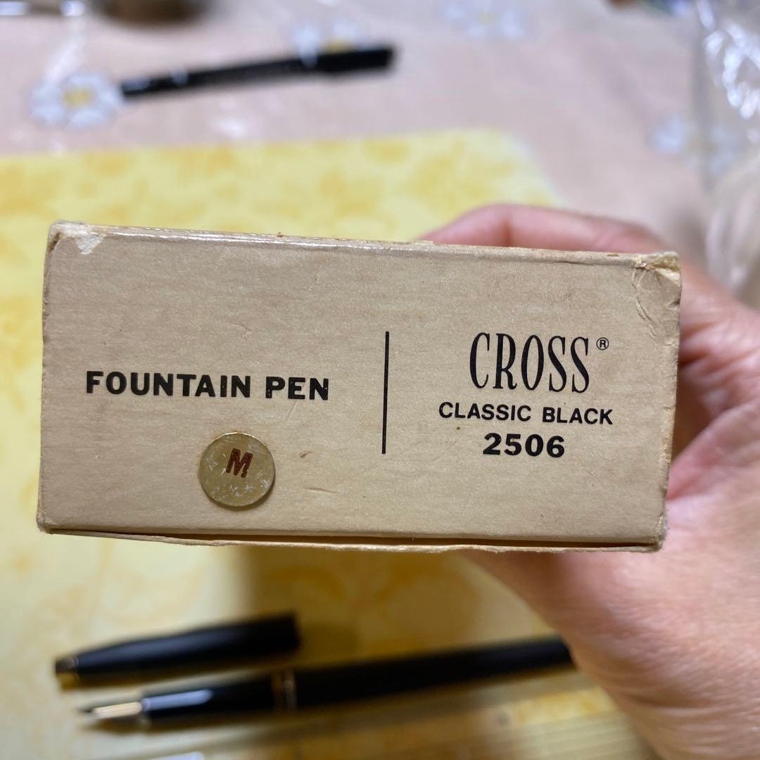 New unused CROSS Fountain Pen Classic BLACK 2506 with included box