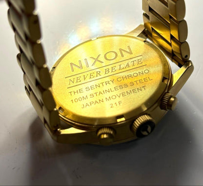 NIXON Sentry Chrono Quartz Men's Watch — Japanese
