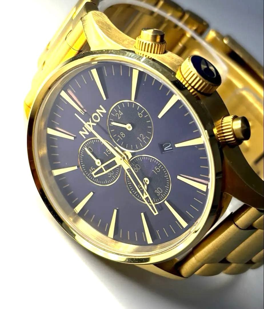 NIXON Sentry Chrono Quartz Men's Watch — Japanese
