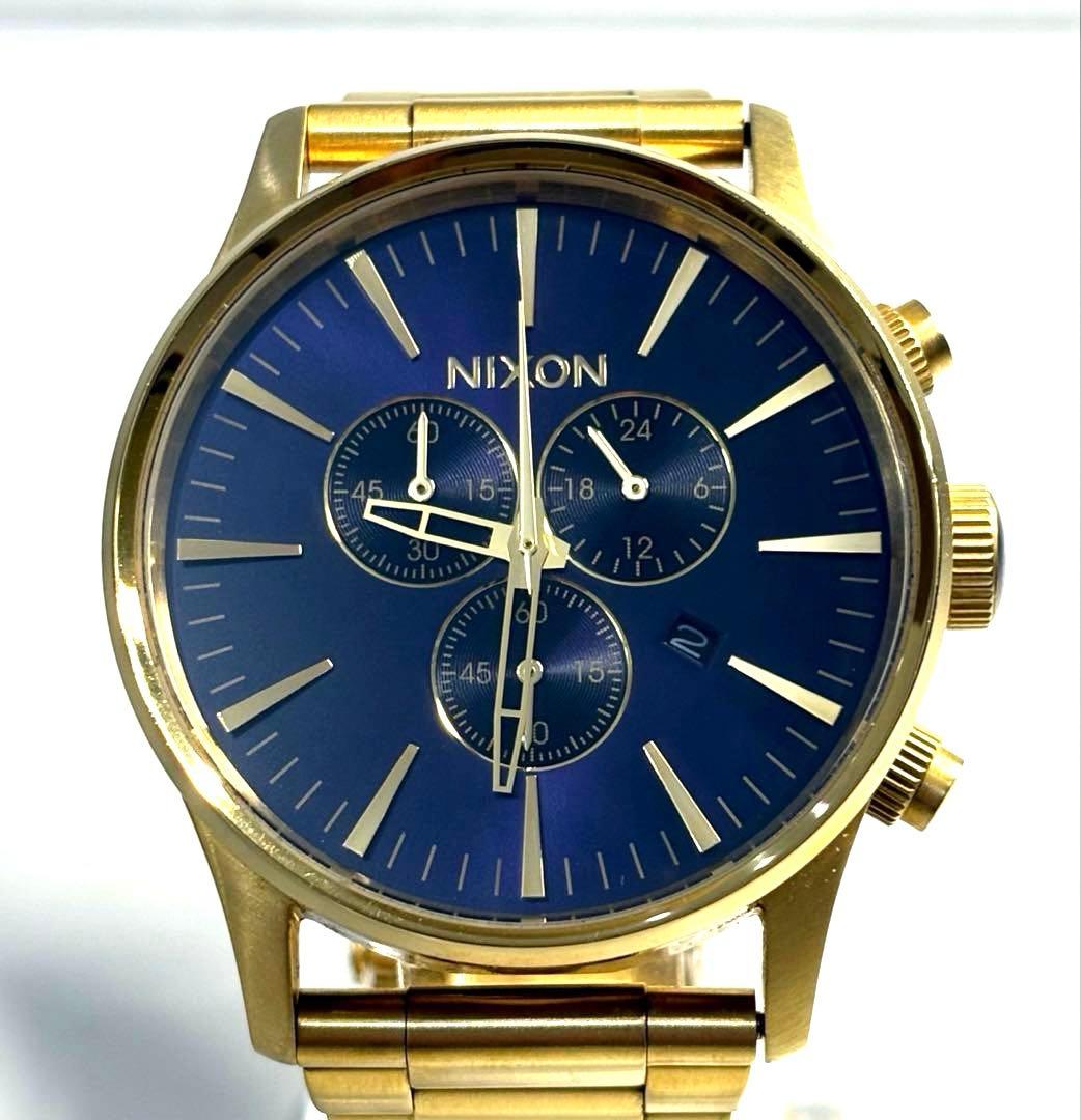 NIXON Sentry Chrono Quartz Men's Watch — Japanese