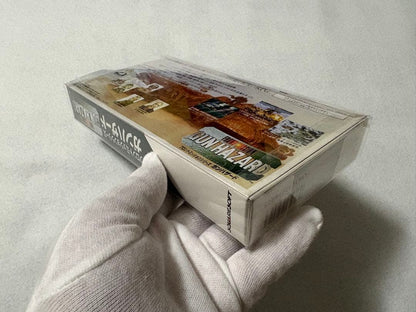 Front Mission Gun Hazard Super Nintendo Entertainment System unopened game box showing front cover art