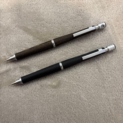 Two Pilot 0.5mm S20 mechanical pencils in pack with black and silver design