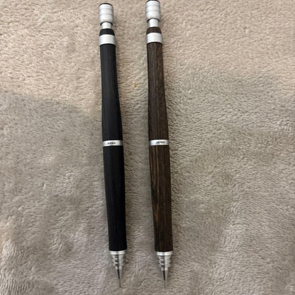 Two Pilot 0.5mm S20 mechanical pencils in pack with black and silver design