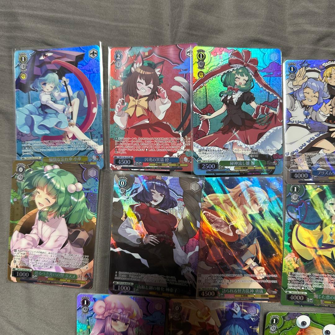 Weiss Schwarz Weiß Schwarz Touhou Project SR Collection Sale — Japanese