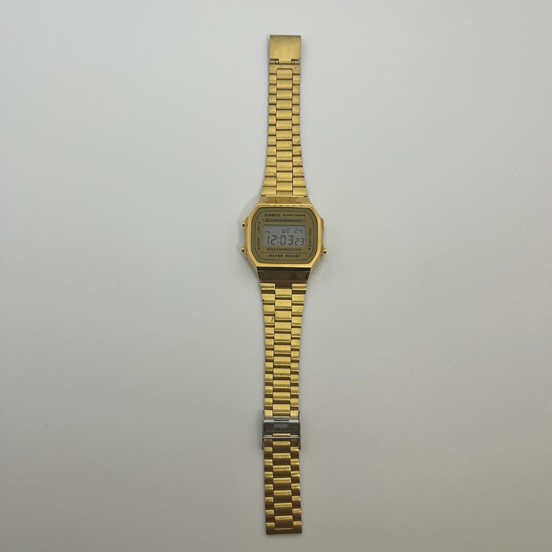CASIO A168 Digital Men's Watch — Japanese