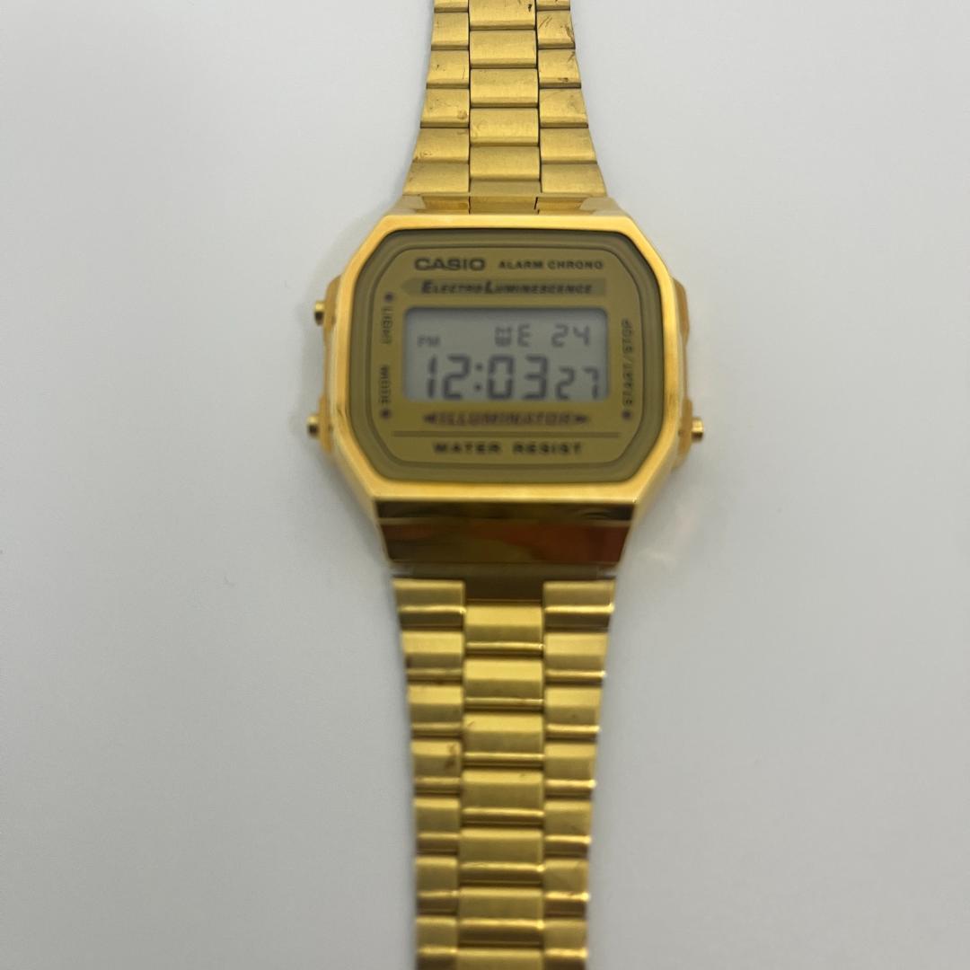 CASIO A168 Digital Men's Watch — Japanese