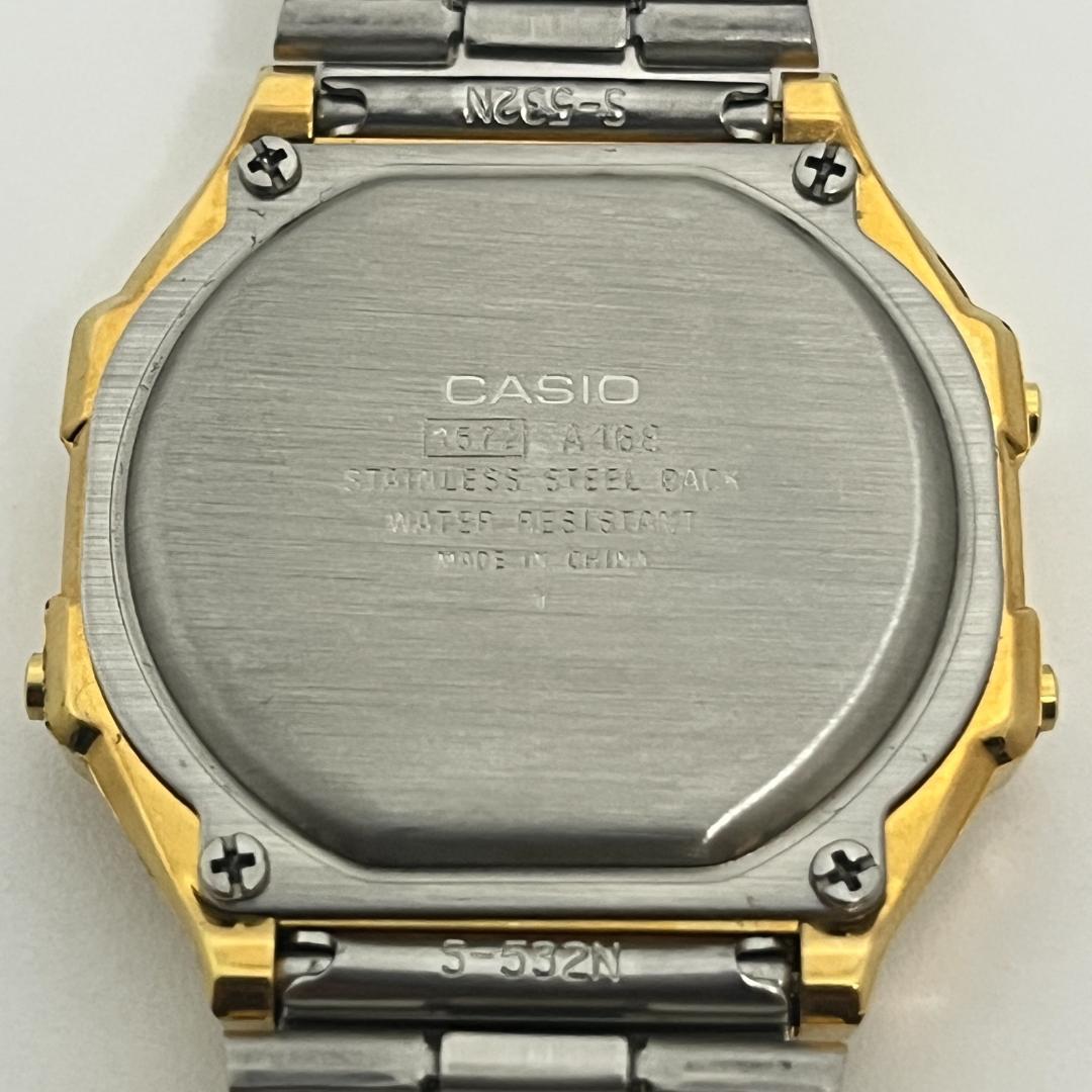 CASIO A168 Digital Men's Watch — Japanese