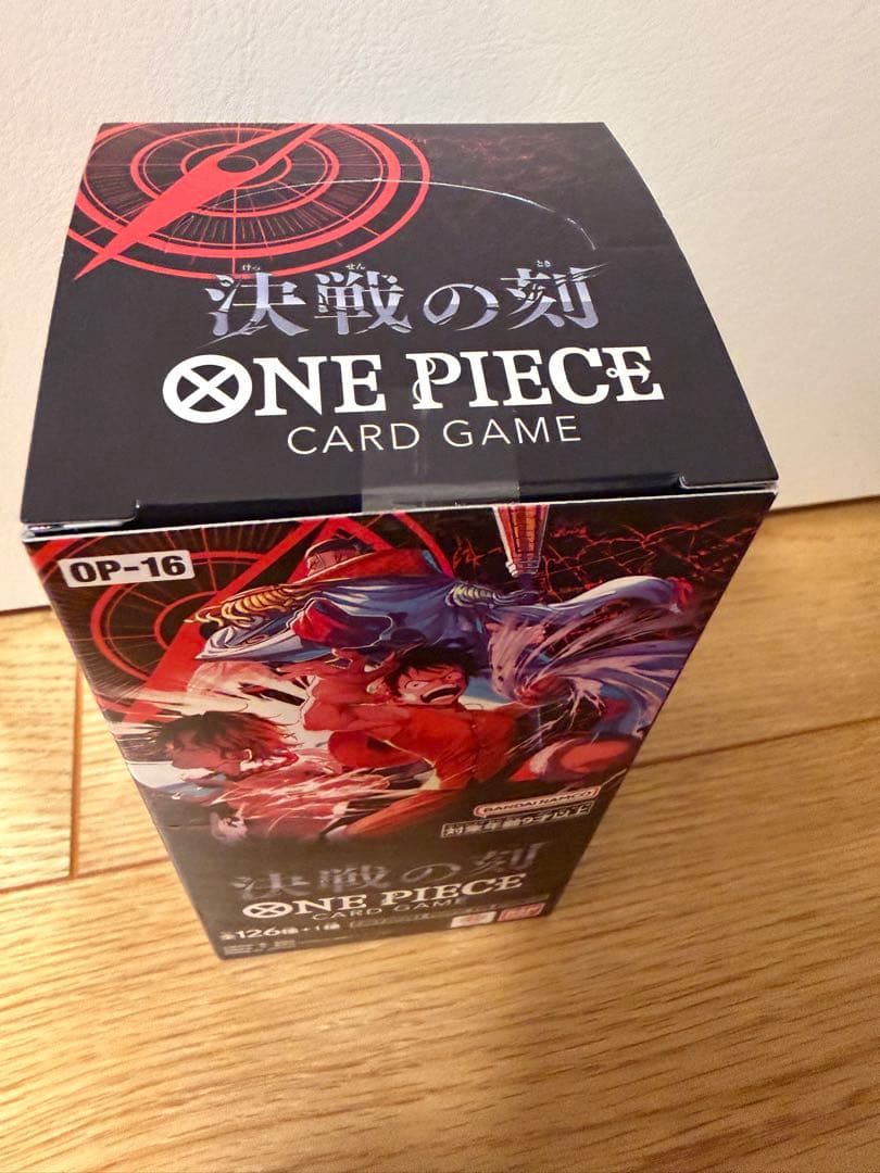 One Piece One Piece Card: Decisive Moment Box with Tape Sealed Unopened Box — Japanese