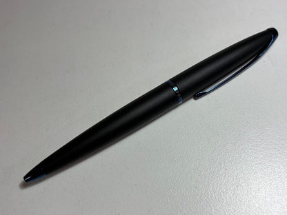 CROSS Twist ballpoint pen in silver finish with twist mechanism, shown unused and in excellent condition