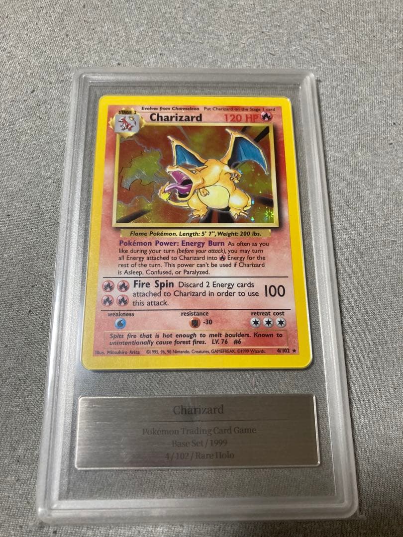 Pokemon Charizard — 4/102 — Japanese