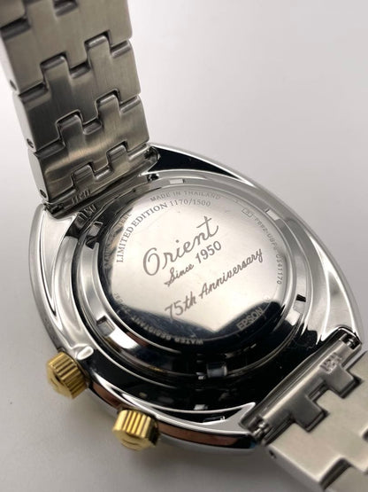 ORIENT ワールドマップオリエント75周年特別限定モデル Automatic Men's Watch — Japanese