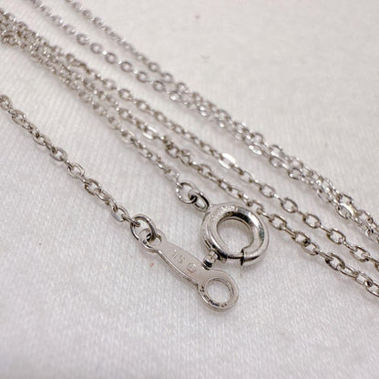 MIKIMOTO Silver Akoya Pearl Cross Necklace with 39.5 cm silver chain and elegant pearl pendant