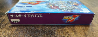 Super Robot Taisen J game cartridge with box and instruction manual for Game Boy Advance