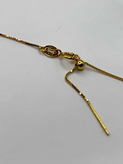 Azuka Pearl 3-Row Necklace with 8-8.5mm Akoya pearls on S925 gold Venetian chain