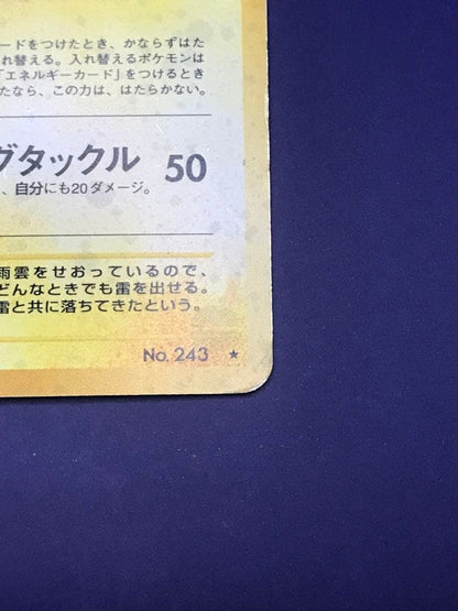 Pokemon Raikou R/★ — Japanese