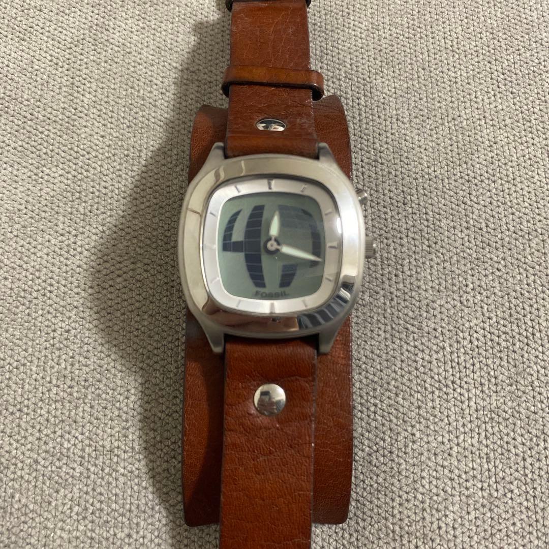 FOSSIL JR8123 Digital Men's Watch — Japanese