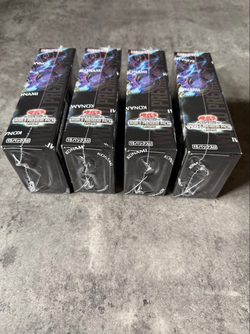 Yu-Gi-Oh Yu-Gi-Oh! WORLD PREMIERE PACK 2024 4BOX Box — Japanese