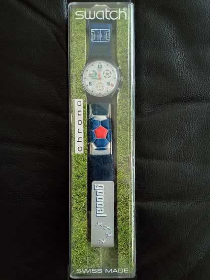 swatch クロノグラフ サッカー Analog Men's — Japanese