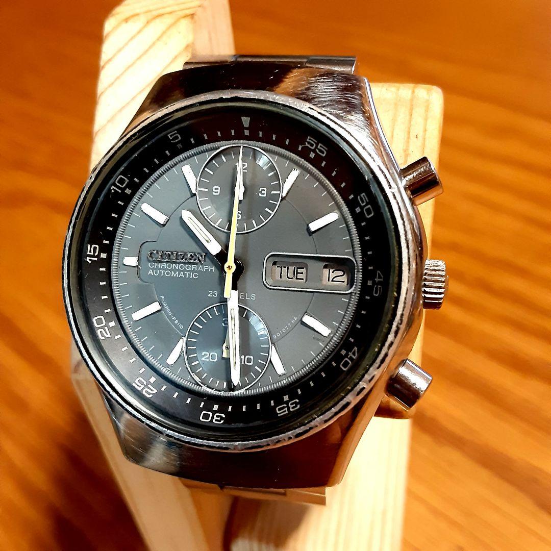 Citizen Challenge Timer SBTR009 Automatic Men's Watch — Japanese