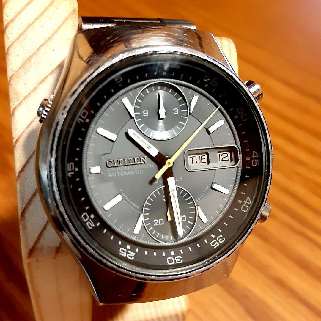 Citizen Challenge Timer SBTR009 Automatic Men's Watch — Japanese