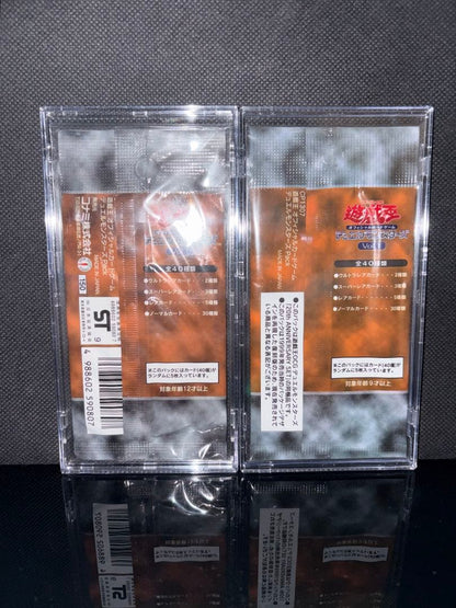 Yu-Gi-Oh History of the Duel King Vol.1 Unopened Pack 2nd Edition (Extremely Rare) & Repr Pack — Japanese