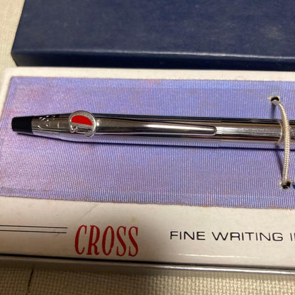 Cross Ballpoint Pen with age-related deteriorated box, tested for writing, purchased in America