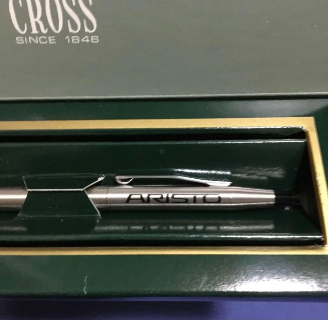 Unused Ballpoint Pen CROSS Kuro Toyota Aristo promotional item with black ink and silver accents