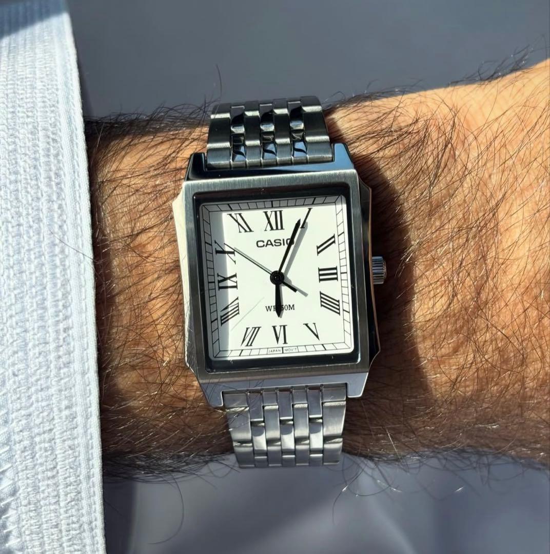 CASIO MTP-B190D-7B Quartz Men's Watch — Japanese