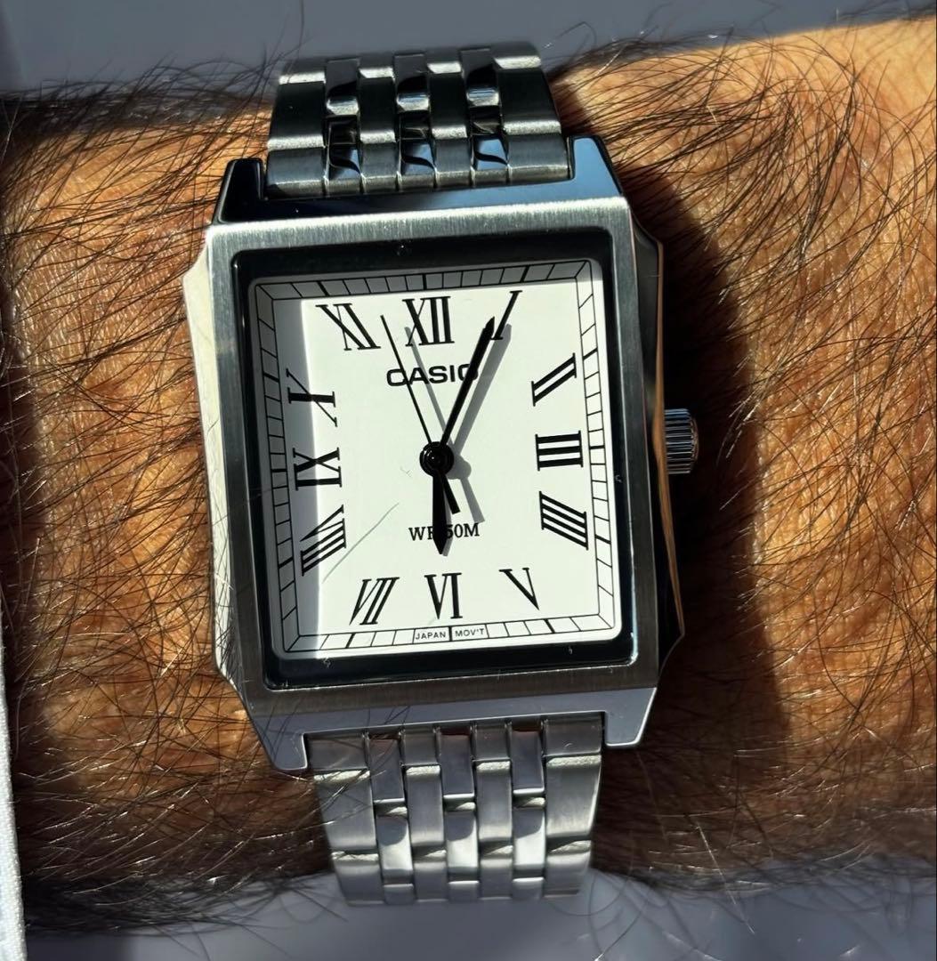 CASIO MTP-B190D-7B Quartz Men's Watch — Japanese