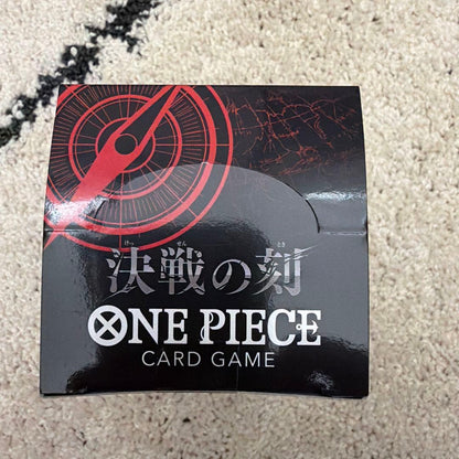 One Piece Unopened One Piece Card Game: Decisive Moment 1BOX Tape Box — Japanese