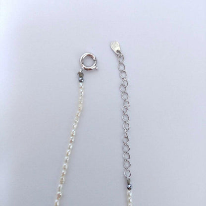 Akoya and Freshwater Pearl Necklace featuring 8.5-9 mm pearls on a 41.5 cm plus 5 cm chain