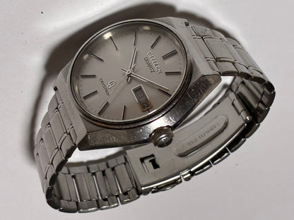 Citizen Chronotron V157-0BX0 Quartz Men's Watch — Japanese