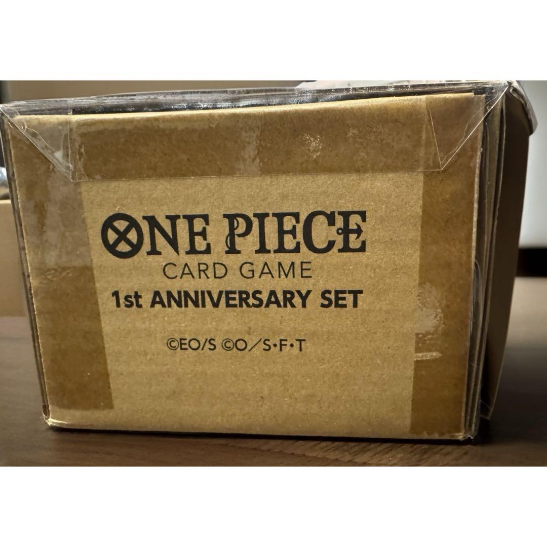 One Piece ONE PIECE CARD GAME 1st ANNIVERSARY SET Pack — Japanese