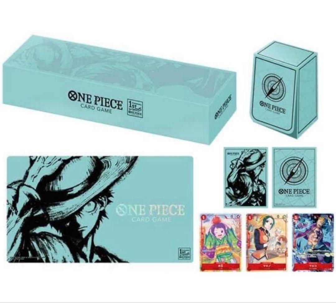 One Piece ONE PIECE CARD GAME 1st ANNIVERSARY SET Pack — Japanese