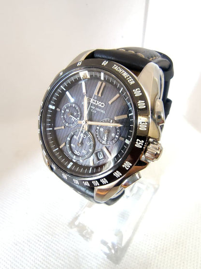 SEIKO SBTR027 Solar Men's Watch — Japanese