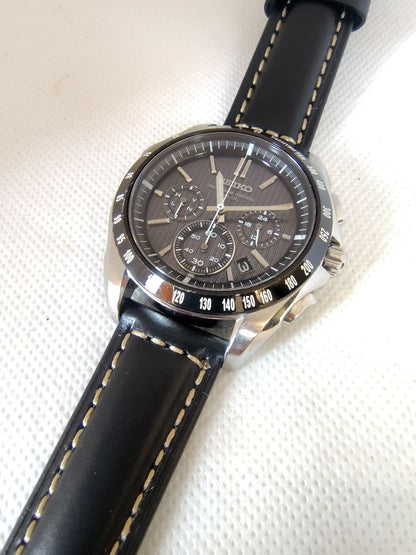 SEIKO SBTR027 Solar Men's Watch — Japanese