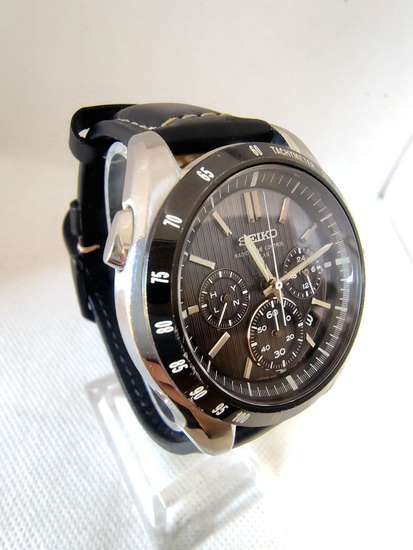 SEIKO SBTR027 Solar Men's Watch — Japanese