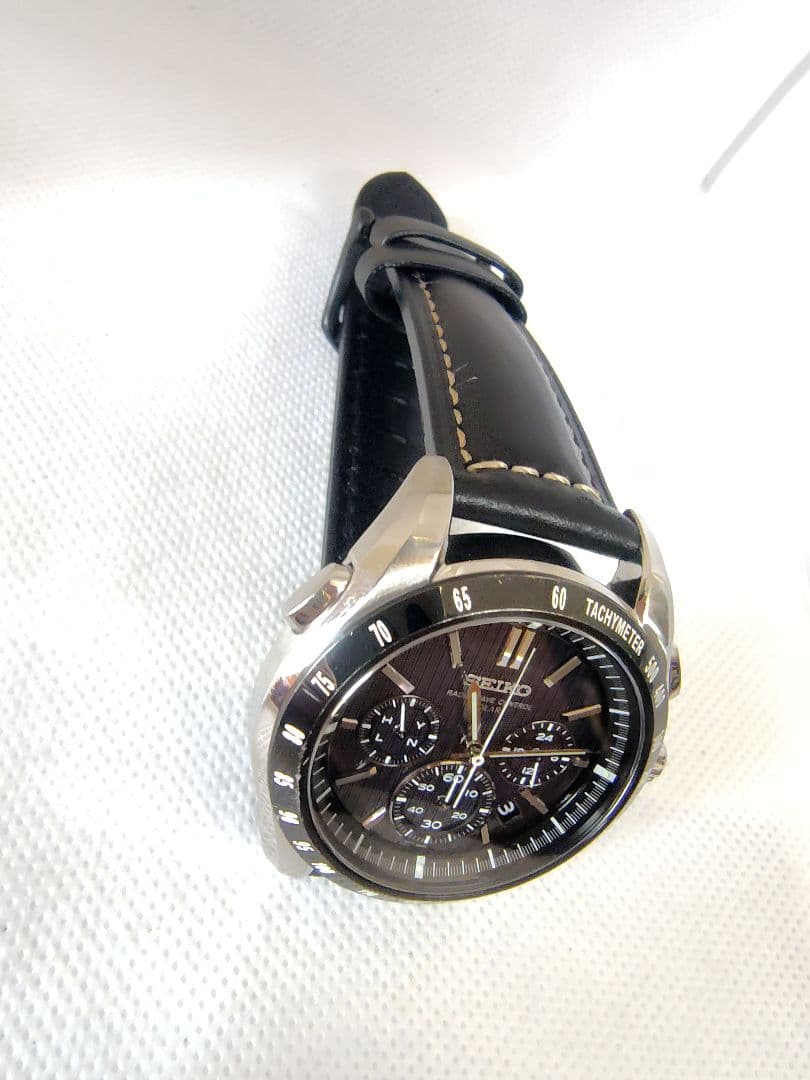 SEIKO SBTR027 Solar Men's Watch — Japanese