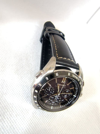 SEIKO SBTR027 Solar Men's Watch — Japanese