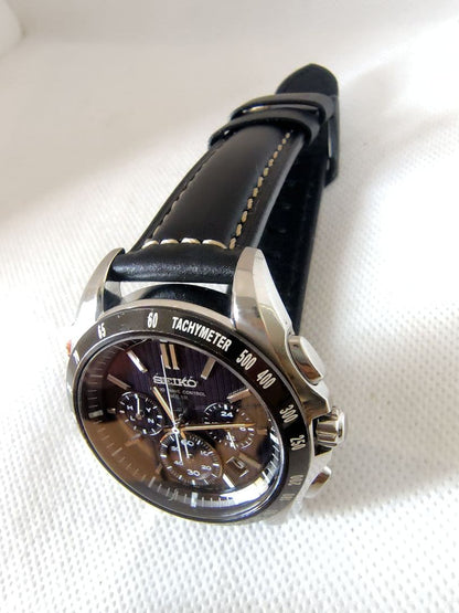 SEIKO SBTR027 Solar Men's Watch — Japanese