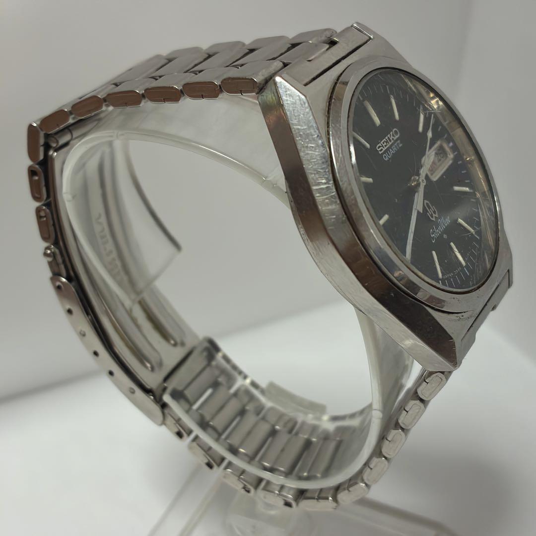 SEIKO Silver Wave Vintage Quartz Men's Watch — Japanese